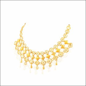 Enchanting Elegance Gold Necklace