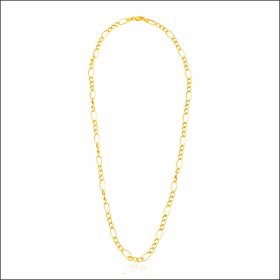 Enchanting Opulence Solid Gold Chain