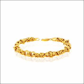 Timeless Allure Gold Bracelet