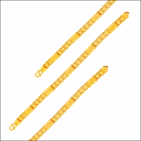 Quintessential Charm Gold Bracelet