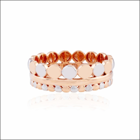 Majestic Royal Elegance Rose Gold Ring 