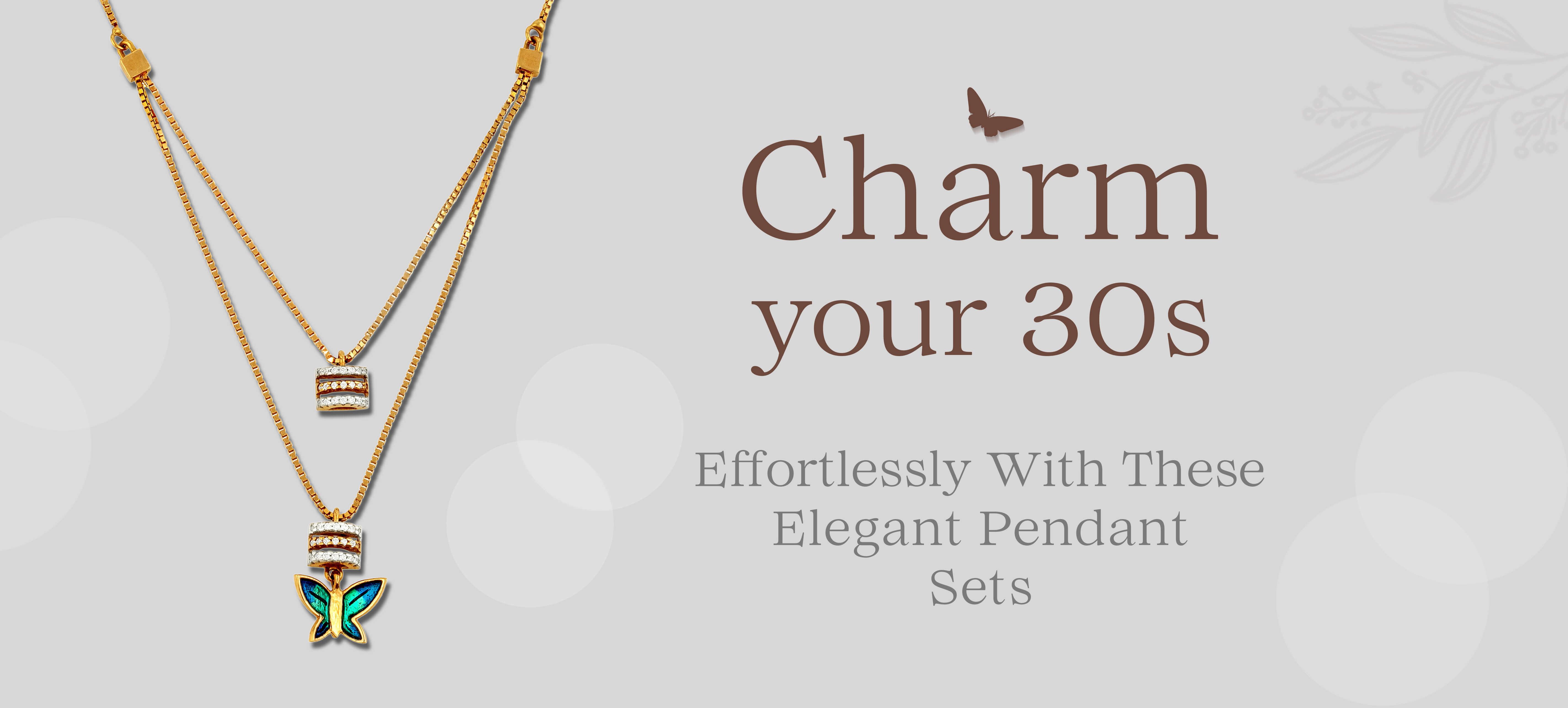Charm your 30s effortlessly with these Elegant Pendant Sets